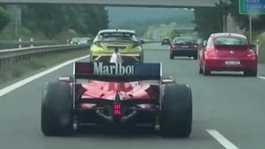 S formulo 1 po avtocesti