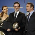 Michel Hazanavicius,  Jean Dujardin, Berenice Bejo