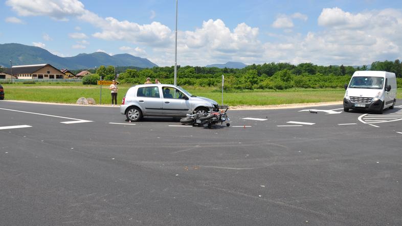 Prometna nesreča v Novem Tepanju