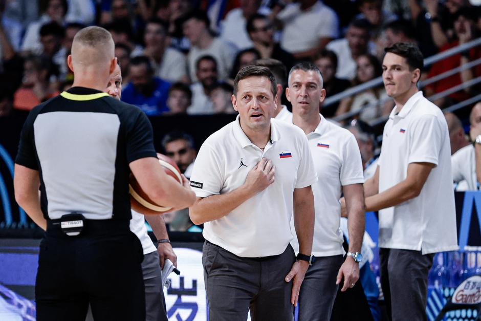 eurobasket 2025 Nemčija Slovenija, aleksander sekulić | Avtor: Saša Despot