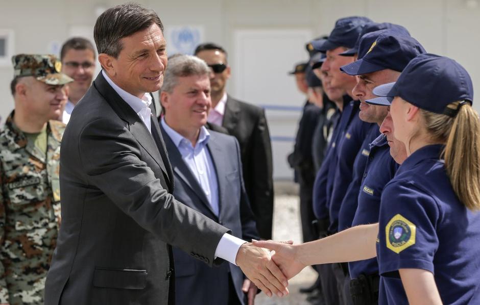 Borut Pahor v Makedoniji | Avtor: EPA