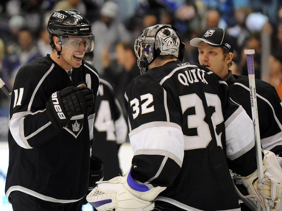 Los Angeles Kings so šele tretja ekipa z vsaj 20 zmagami v sezoni. (Foto: AFP)