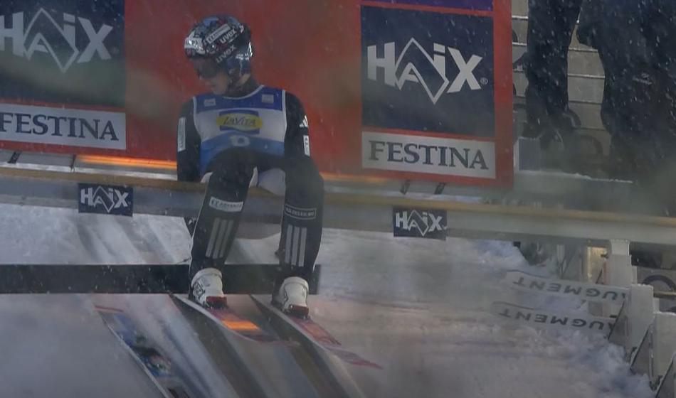 Lindvik povedal, kaj se je zgodilo, ko so Domnu pobegnile smuči