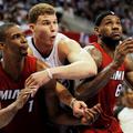 Blake Griffin, Chirs Bosh in LeBron James