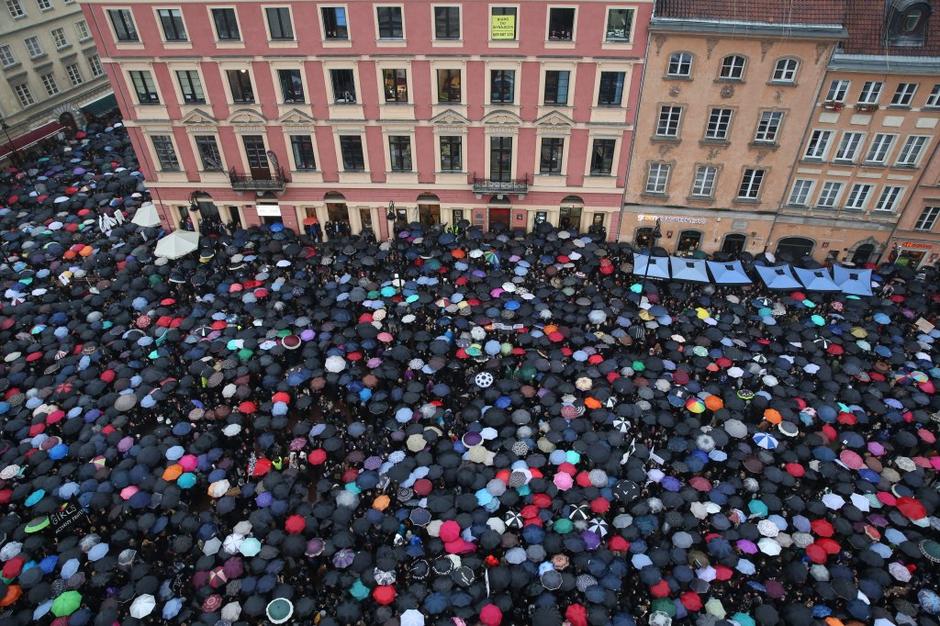 Poljska, protest | Avtor: EPA