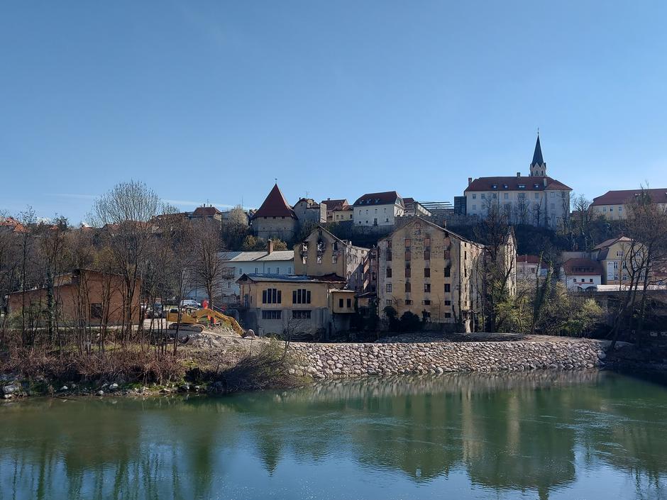 Sanacija HE Sava, Kranj | Avtor: M. Ha.