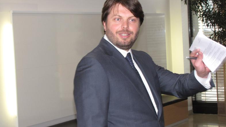 Blaž Pesjak, predsednik uprave Merkurja, ne pričakuje zapletov pri izplačilu odš