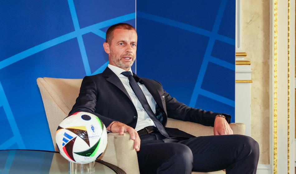 Čeferin: Nismo konkurenčni, ker financiranje športa ni davčno zanimivo