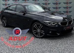 BMW serija 4 Gran Coupe: 420d|xDRIVE|MSPORT|VIRT|180CAM|USNJE|LED|19C