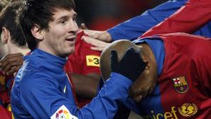 Lionel Messi je iz enajstmetrovke zabil za končnih 2:0.