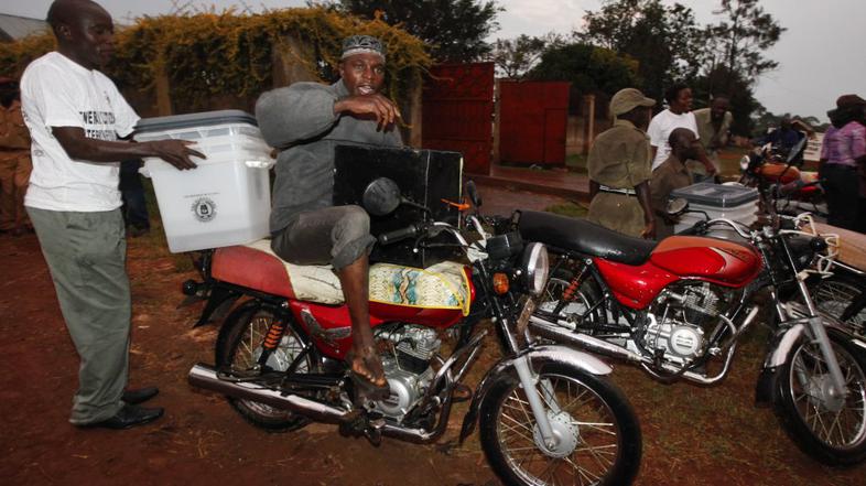 boda boda taksi, Uganda