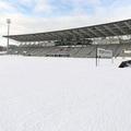 Reykjavík stadion Islandija Laugardalsvöllur sneg zima kvalifikacije SP 2014