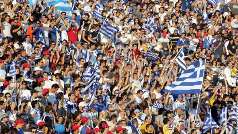 Nazadnje so se najbolj veselili grški navijači.