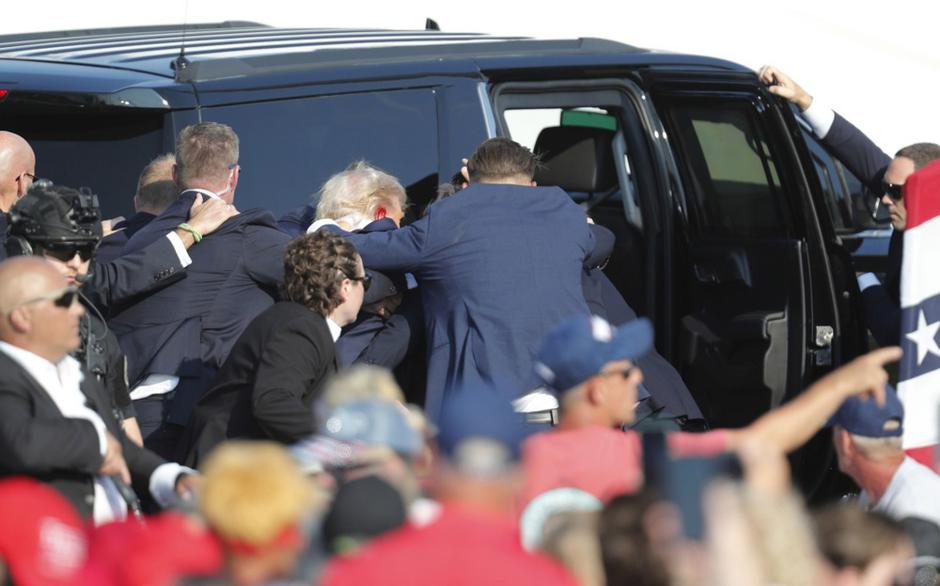 donald trump poskus atetntata pennyslvynia | Avtor: Epa