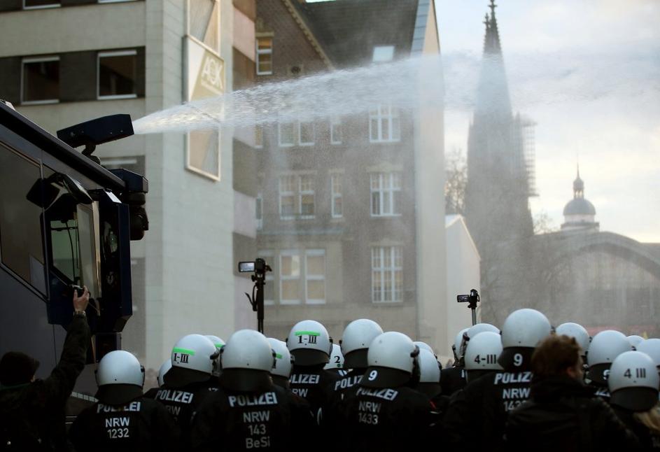 Protest v Kölnu