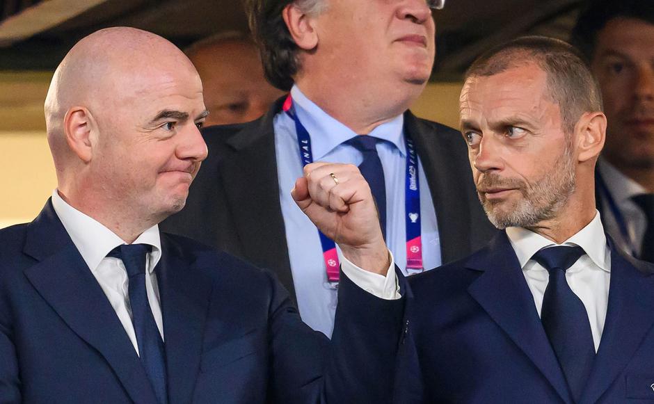 Gianni Infantino Aleksander Čeferin | Avtor: Profimedia