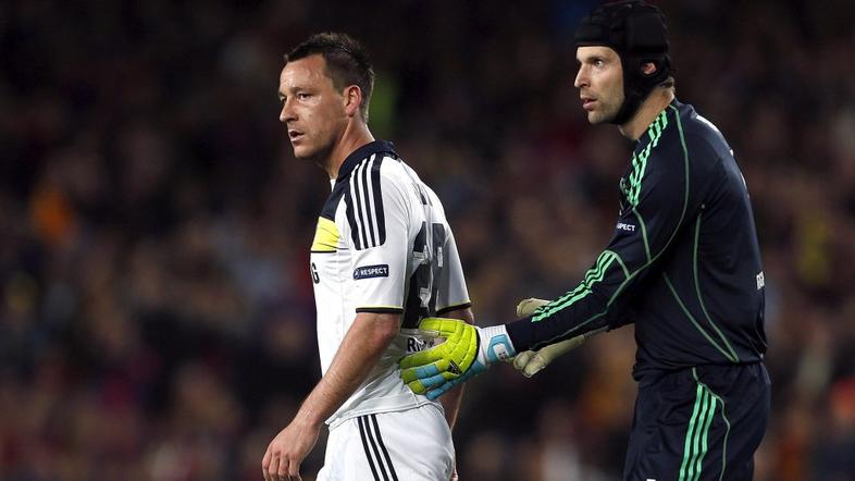 Petr Čech in John Terry