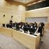 Sodna dvorana ICC v Haagu, v kateri je potekalo sojenje Thomasu Lubangi Dyilu