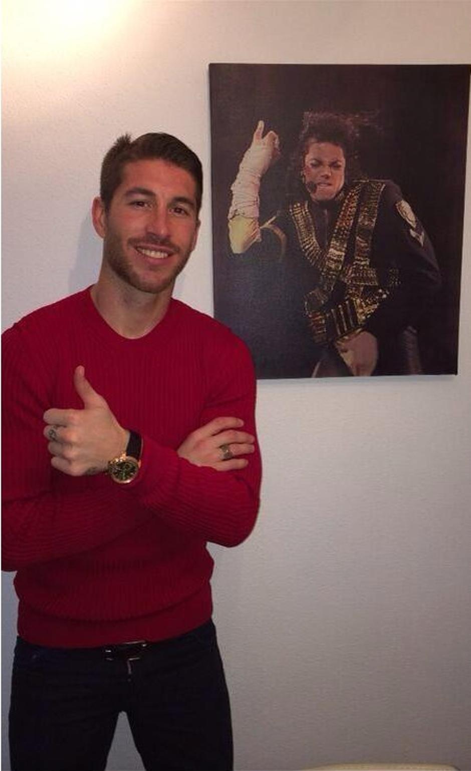 Ramos Michael Jackson Real Madrid Di Maria mednožje Twitter | Avtor: Twitter