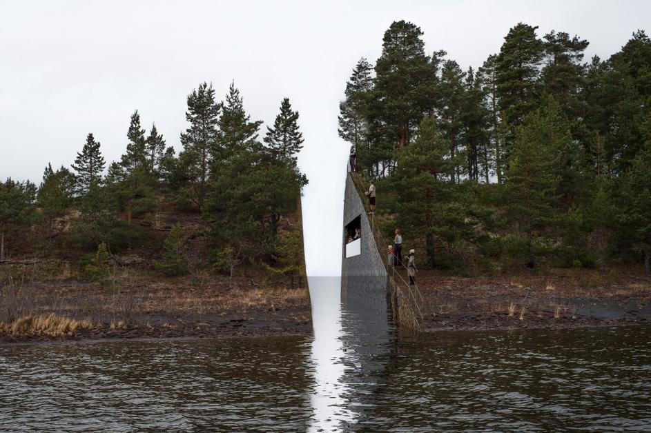 Spominsko obeležje za žrtve poboja Andersa Breivika