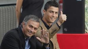 Cristiano Ronaldo in Jose Mourinho sta dobila nagradi časopisa Marca