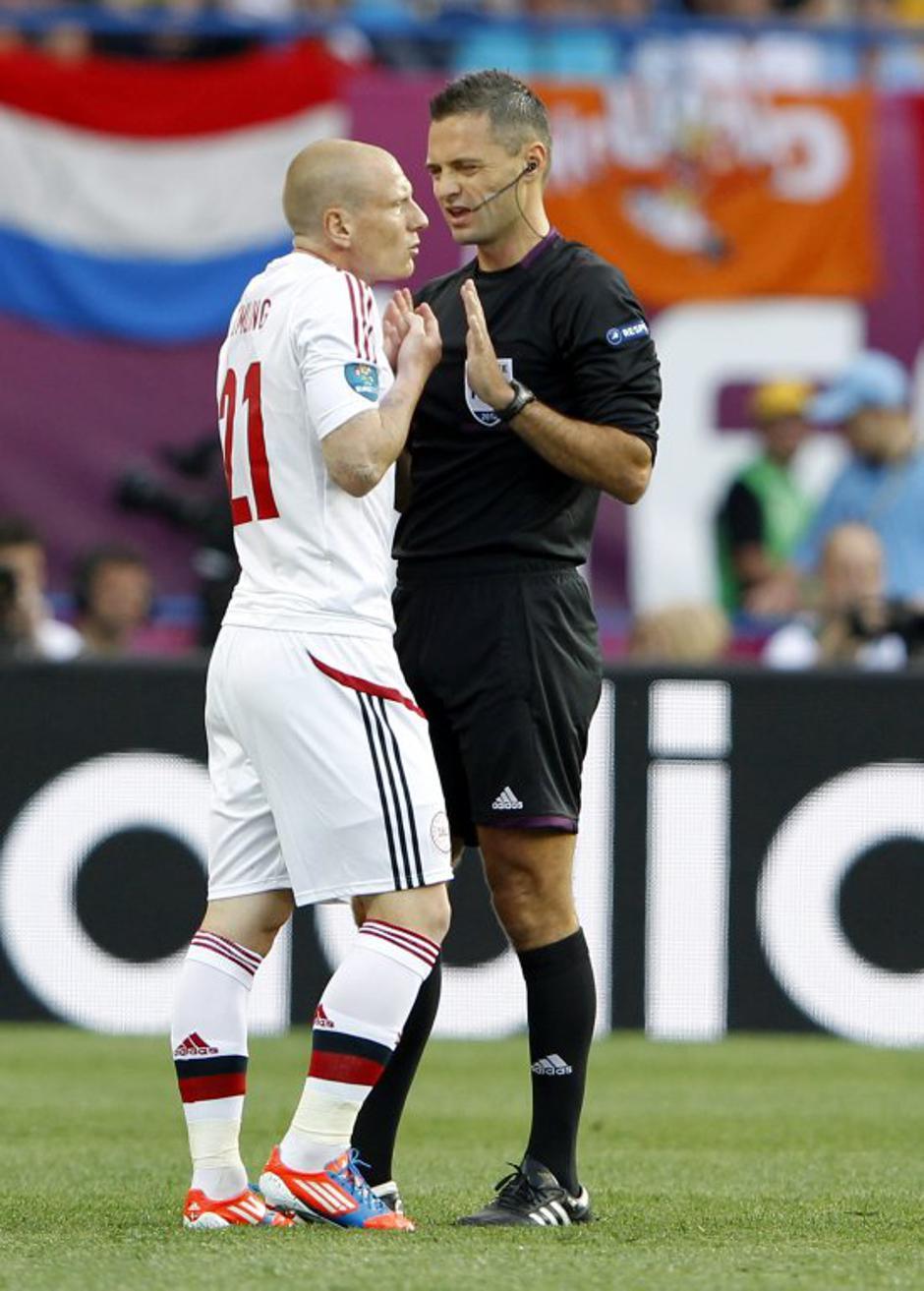 damir skomina danska nizozemska euro | Avtor: EPA