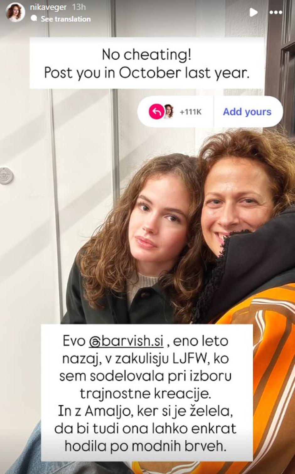 Amalja Veger Poles | Avtor: Instagram