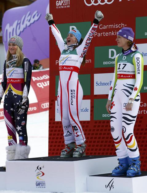 Vonn, Goergl, Riesch