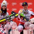 Anna Fenninger in Marcel Hirscher