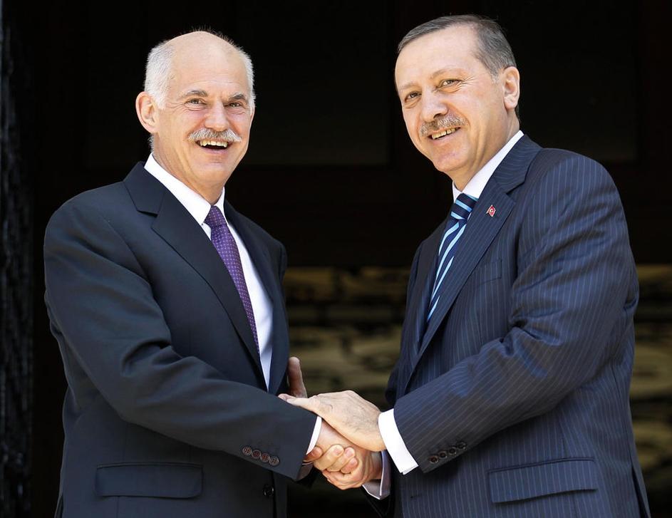 Recep Tayyip Erdogan, George Papandreou