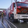 požar v Volni Rusija gasilci