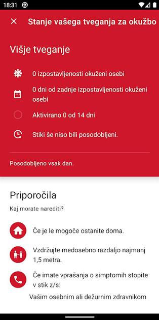 aplikacija ostani zdrav #ostanizdrav ostanizdrav