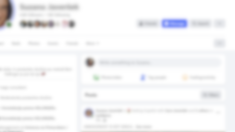 Facebook zajem zaslona