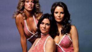 Charliejevi angelčki iz leta 1976: Kate Jackson, Farrah Fawcett-Majors in Jaclyn