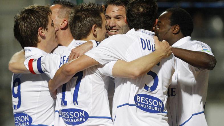 Auxerre zaseda drugo mesto v francoskem državnem prvenstvu. (Foto: Reuters)