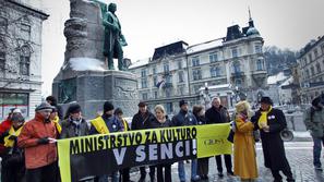 Protest sindikata Glosa