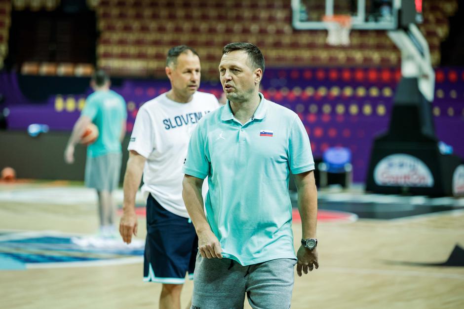 trening košarkarske reperezentance slovenije, eurobasket 2025, aleksander sekulić | Avtor: Saša Despot