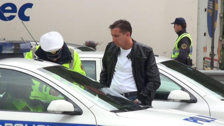 zastoj, promet, tovornjak, policija, Kompolje