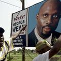 George Weah je kandidiral za predsednika Liberije.