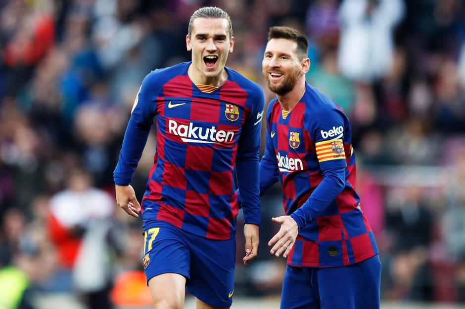 Lionel Messi in Antoine Griezmann | Avtor: Profimedia