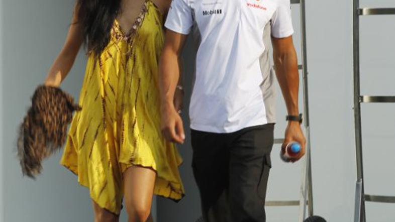 Nicole Scherzinger Lewis Hamilton