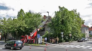 Požar na Masarykovi