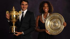 Serena Williams in Roger Federer bosta v Avstraliji prva nosilca. (Foto: EPA)