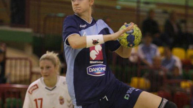 Ana Gros je dosegla sedem zadetkov. (Foto: Nik Rovan)