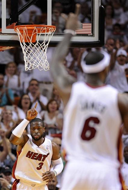 Wade James Miami Heat Chicago Bulls NBA končnica