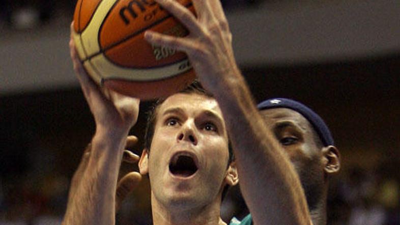 Sani Bečirovič se je dobro zoperstavil Ameriškim zvezdnikom.