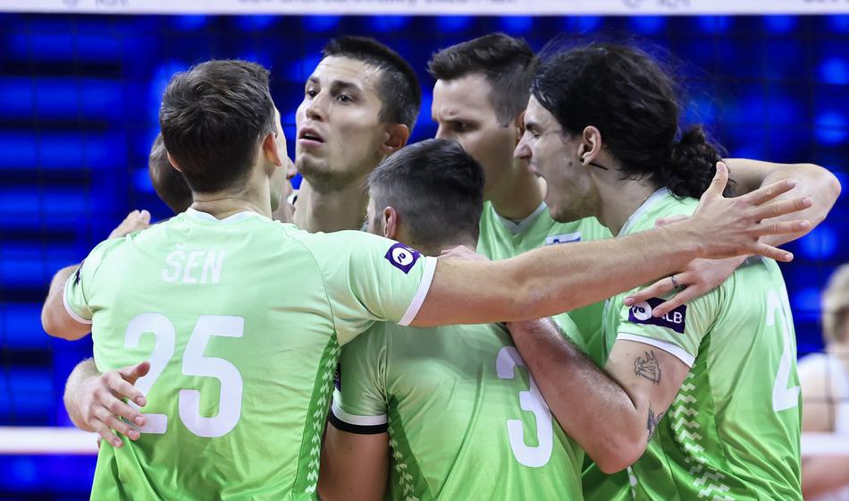 Slovenski odbojkarji tokrat ostali brez medalje
