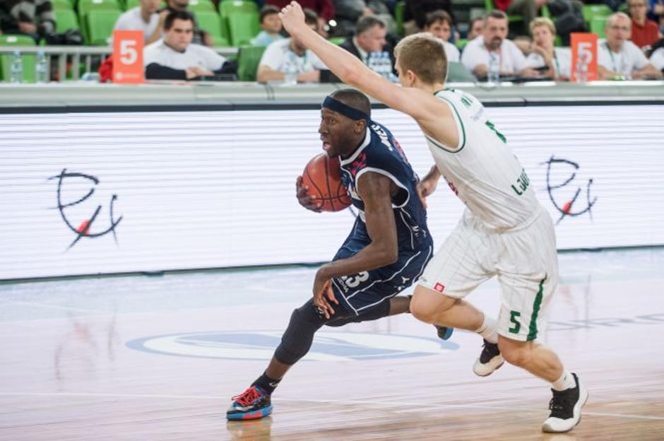 Johnathon Jones Luka Rupnik Union Olimpija Široki liga ABA | Avtor: SPS/ABAphoto