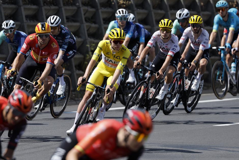 Tadej Pogačar Jonas Vingegaard | Avtor: Epa