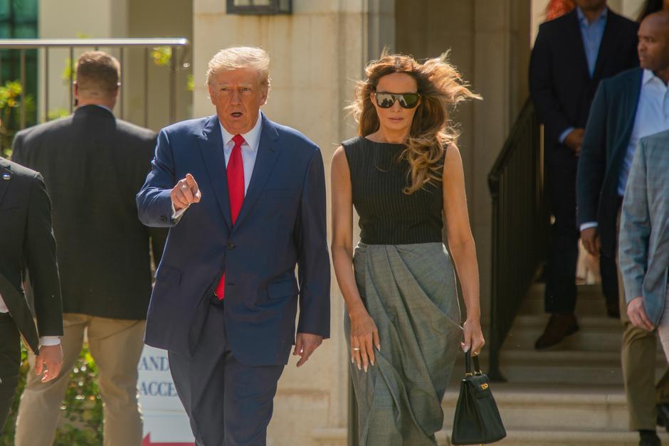 Donald in Melania Trump | Avtor: Profimedia